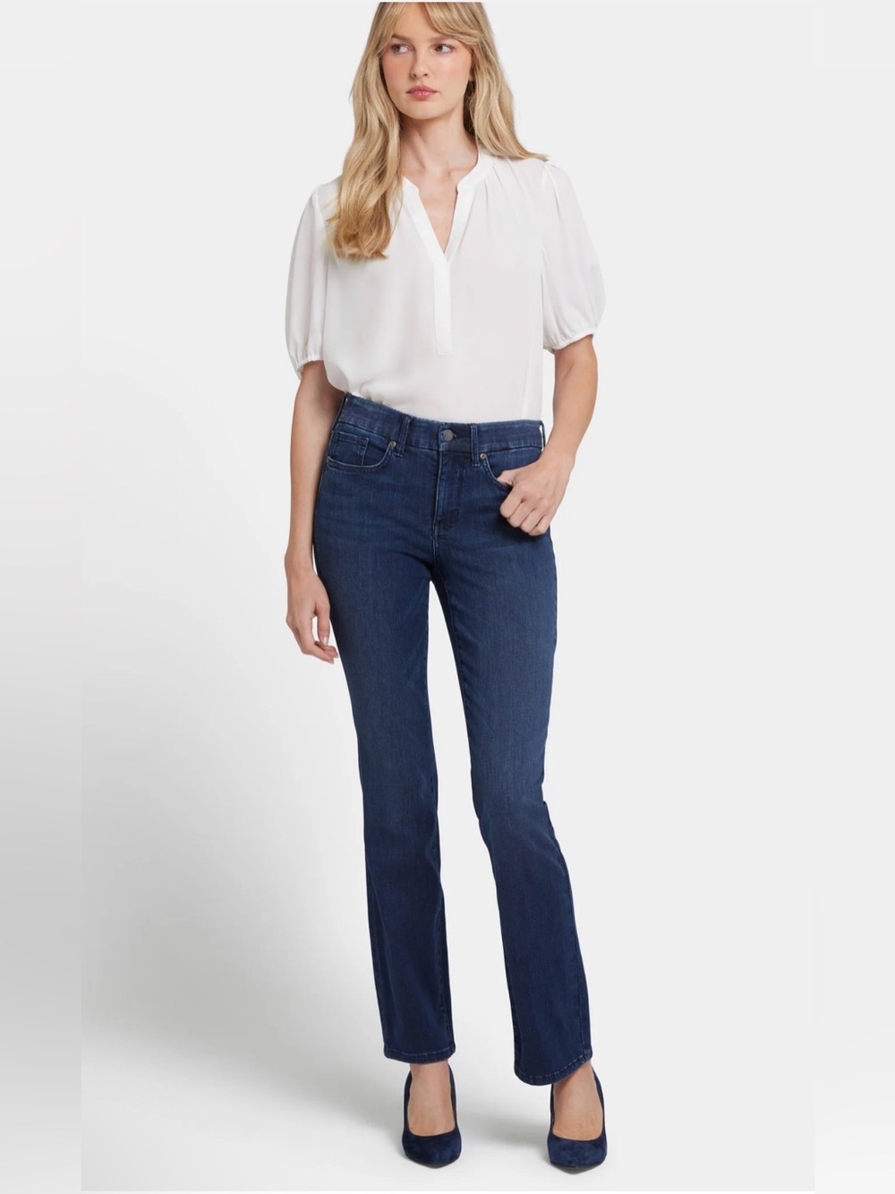 NYDJ Marilyn straight leg jeans Cambridge M